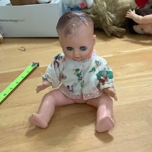 Vintage Eegee boy doll from the 1960s.